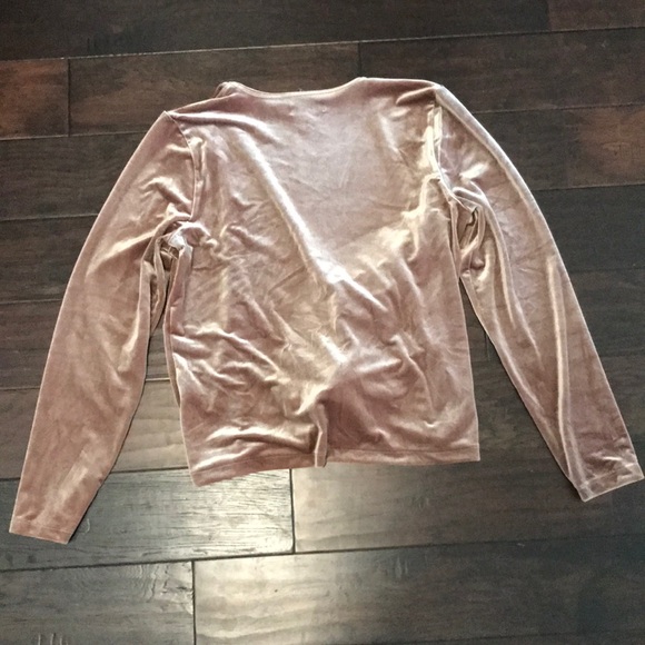 NWOT Madewell Velvet Ballet Wrap Top Size XL - Picture 8 of 8